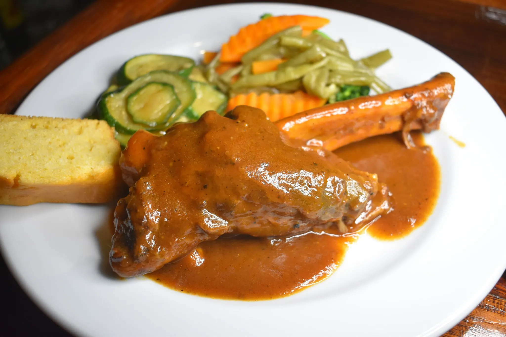 Bourbon St. Bangkok Cajun Lamb Shank